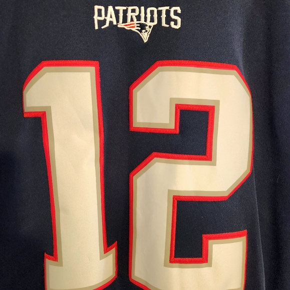 New England Patriots Tom Brady jersey color rush men's large - Picture 2 of 6